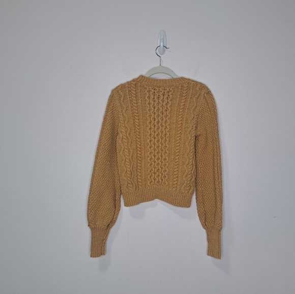 Reformation x La Ligne Sail Away With Me sweater camel XS - Picture 6 of 8